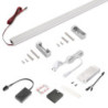 Kit barra per armadio Luxe, striscia LED 4,5x8 Neonlynx V, sensore di movimento RF Smart e convertitore Smart (24V DC), lu