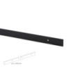 Kit di ferramentaper porta scorrevole appesa in legno Barn, con chiusura soft, pannelli non inclusi, Acciaio e Tecnoplasti