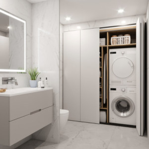 Zoom Kit di ferramenta per porta scorrevole appesa in legno Wall con chiusura soft, Acciaio, Alluminio e Tecnoplastica