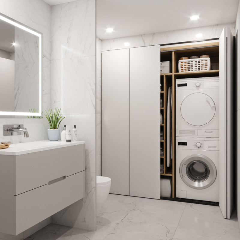 Kit di ferramenta per porta scorrevole appesa in legno Wall con chiusura soft, Acciaio, Alluminio e Tecnoplastica