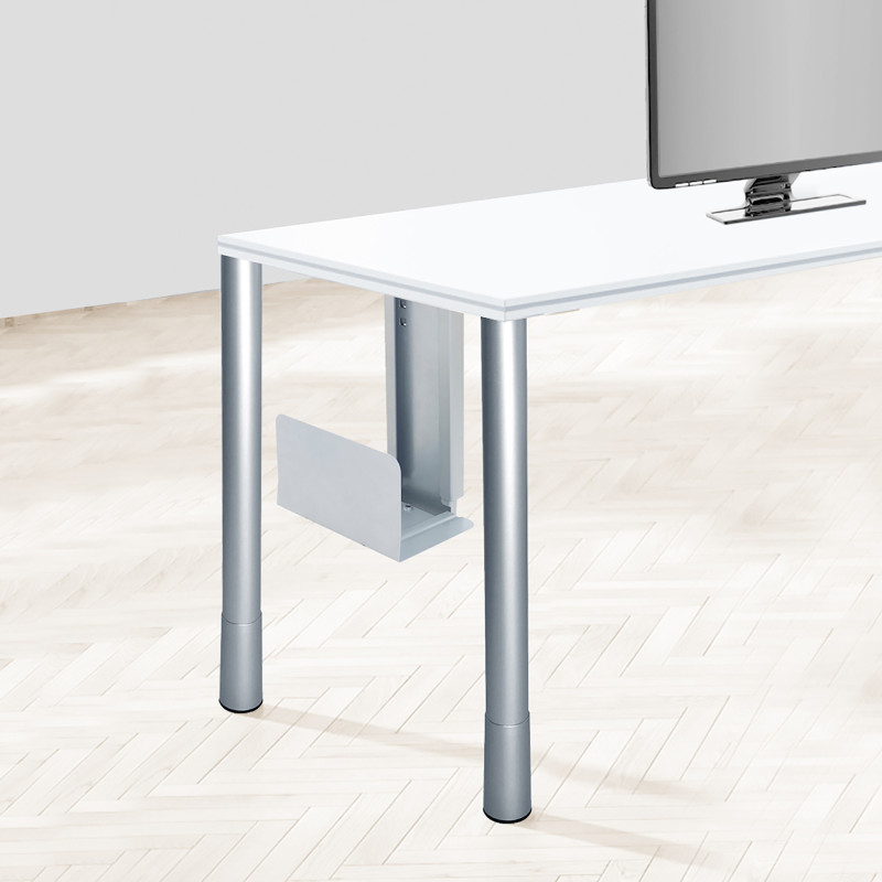 Portapantaloni estraibile, Sinistro, Acciaio e Tecnoplastica, Verniciato alluminio