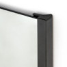 Portapantaloni con montaggio laterale per armadio Self, mano sinistra, Acciaio, Tecnoplastica e Alluminio, Cromato lucido