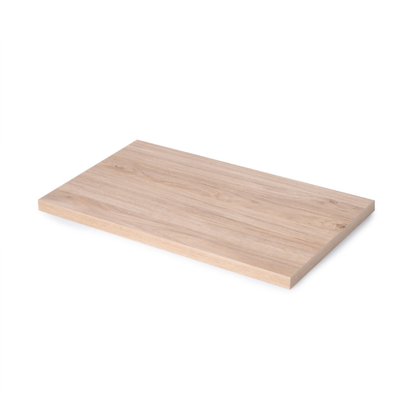 Ripiano per scaffali, 600x200mm, spessore 30mm, Legno, Verniciato bianco
