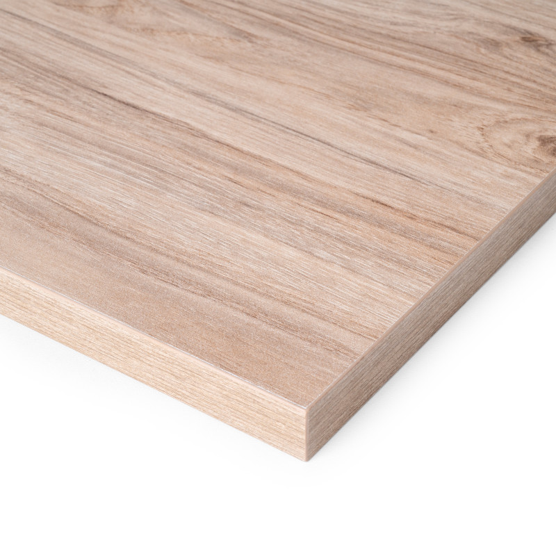Piano da tavolo, 1150x750mm, spessore 30mm, Legno, Verniciato bianco