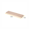Piano da tavolo, 1150x750mm, spessore 30mm, Legno, Verniciato bianco