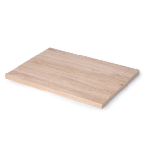 Set di supporti pieghevoli, lunghezza 203 mm, Acciaio, Verniciato bianco