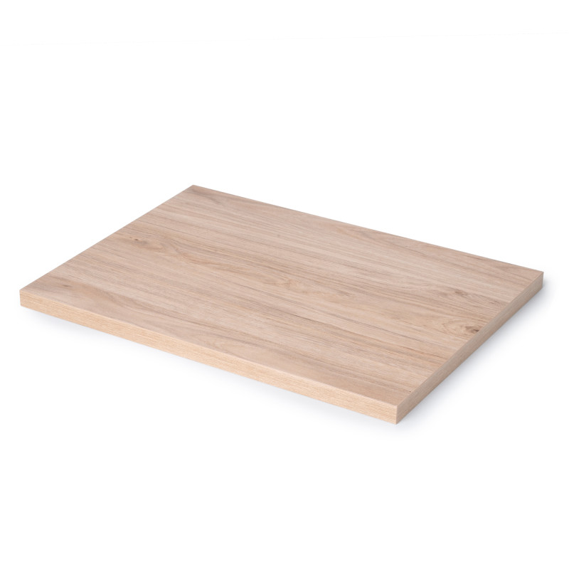 Set di supporti pieghevoli, lunghezza 203 mm, Acciaio, Verniciato bianco