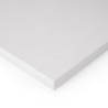 Piano da tavolo, 1150x750mm, spessore 30mm, Legno, Verniciato bianco