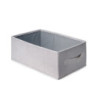 Kit di vassoio, 3 cestini organizzatori e telaio a scorrimento con chiusura ammortizzata per armadi, regolabile, modulo 90