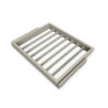 Kit di 7 aste portapantaloni e telaio a scorrimento con chiusura ammortizzata per armadi, regolabile, modulo 600 mm, testu