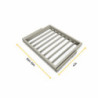 Kit di 7 aste portapantaloni e telaio a scorrimento con chiusura ammortizzata per armadi, regolabile, modulo 600 mm, testu