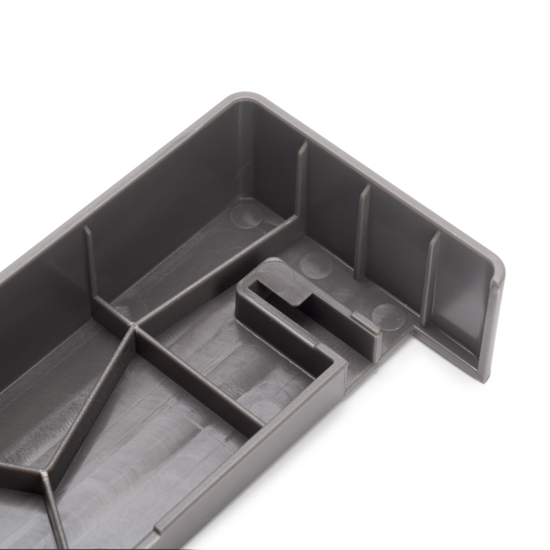 Kit vassoio ausiliario, cesto portabiancheria e telaio regolabile Quartz per armadi, chiusura ammortizzata e estrazione to