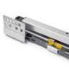 Telaio con guide a estrazione totale e chiusura morbida per accessori per armadi Quartz, 612-638mm, Alluminio e plastica