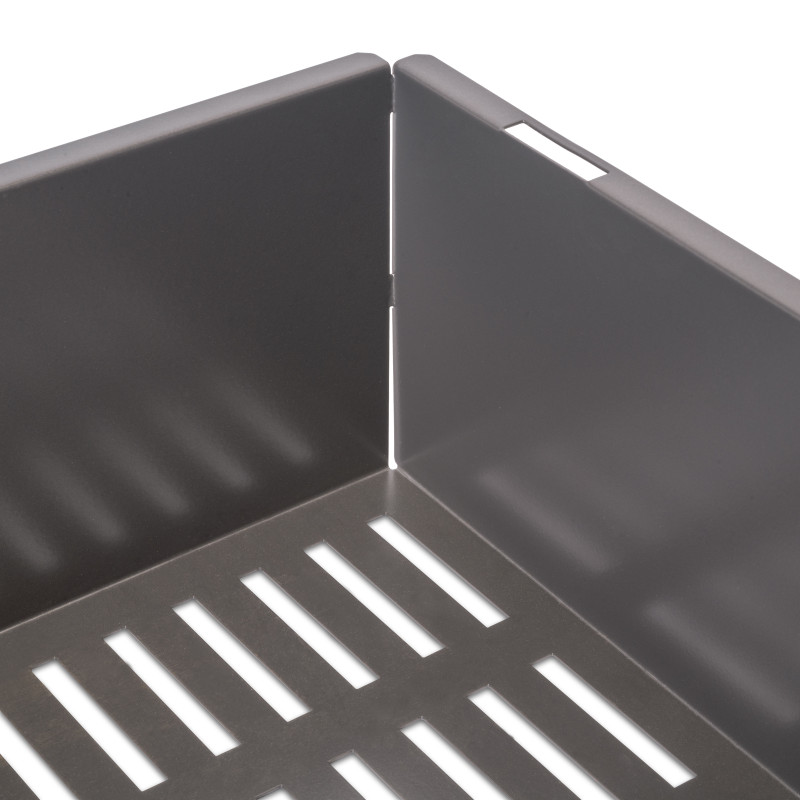 Kit di cassetto porta-scarpe estraibile per armadi Quartz, regolabile, modulo 800mm, Acciaio, alluminio e plastica, Titani