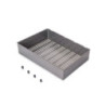 Kit di cassetto porta-scarpe estraibile per armadi Quartz, regolabile, modulo 900mm, Acciaio, alluminio e plastica, Titani