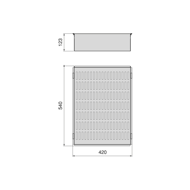 Kit di cassetto porta-scarpe estraibile per armadi Quartz, regolabile, modulo 900mm, Acciaio, alluminio e plastica, Titani