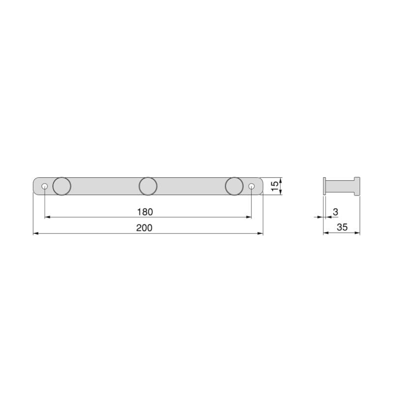 Cassetto metallico per armadi e cabine armadio Quartz, 540 (M70), Acciaio, Titanio