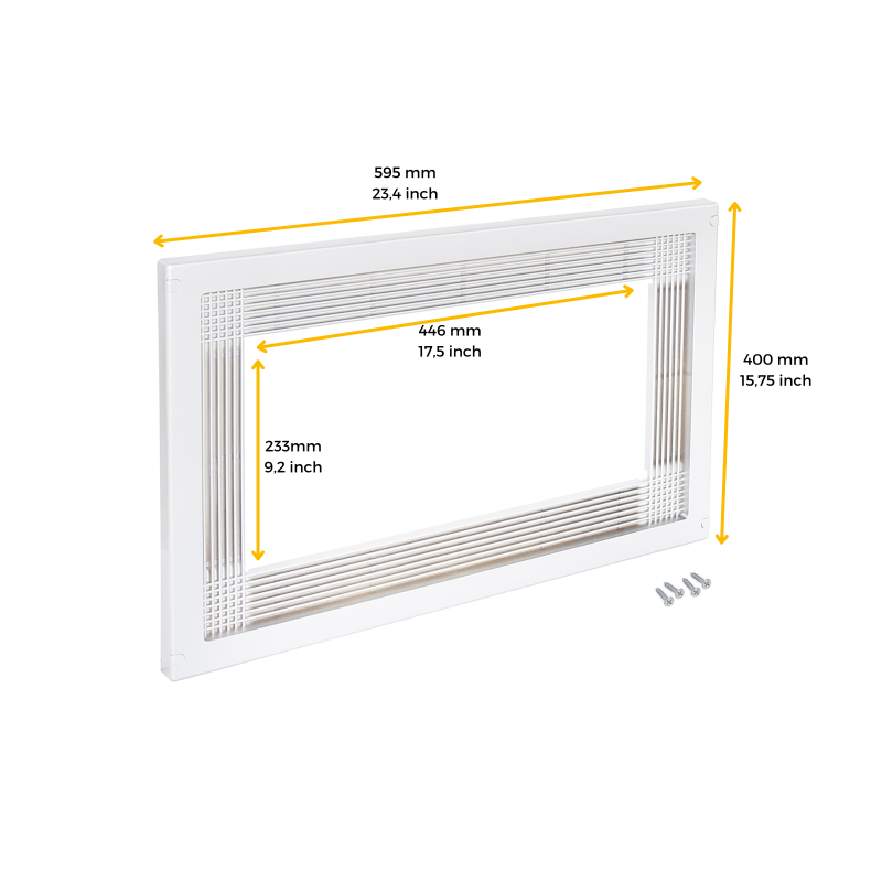 Porta-cintura laterlae estraibile, Anodizzato opaco, Tecnoplastica e Alluminio