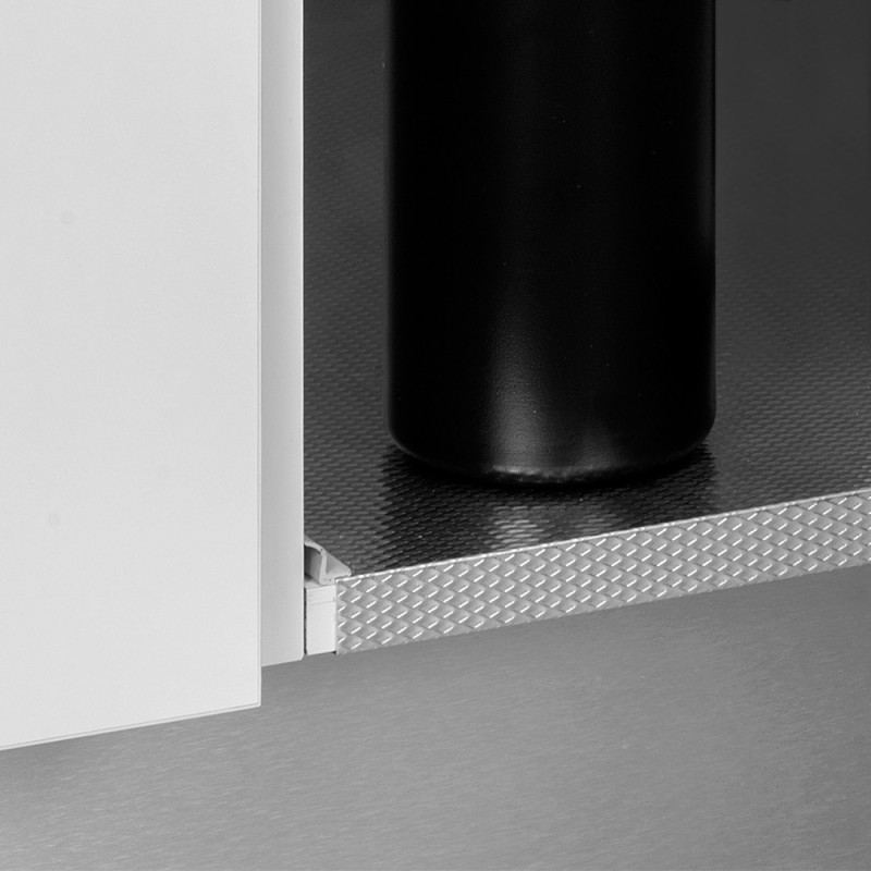 Contenitore per la raccolta differenziata da montare sul fondo ed estraibile automaticamente in un mobile da cucina 1x16lt