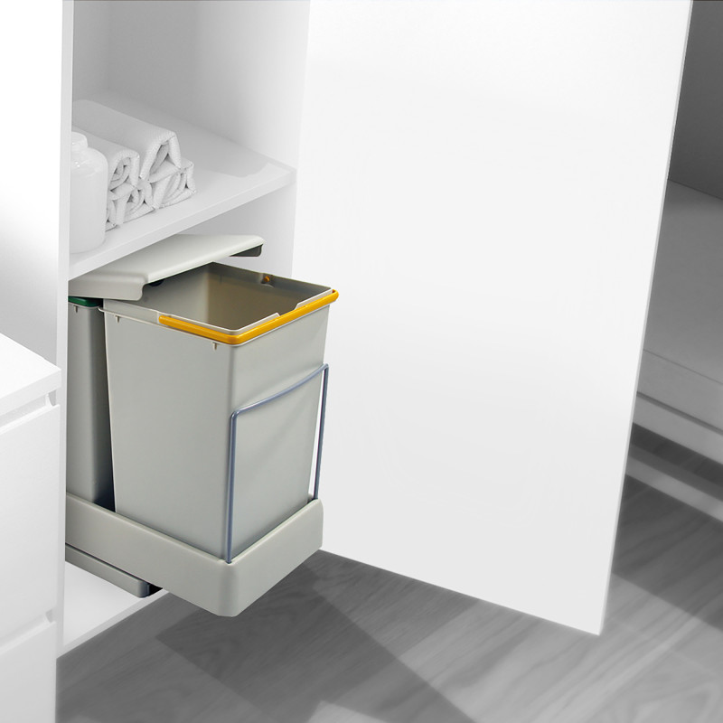 Cornice per microonde, per installazione a incasso in mobili da cucina, modulo 600mm, 600x400mm, Tecnoplastica, Bianca