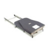 Cornice per microonde, per installazione a incasso in mobili da cucina, modulo 600mm, 600x400mm, Tecnoplastica, Nichel sat