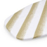 Fondo sotto lavello, pannello da 16 mm, modulo 800 mm, 768x580 mm, Tecnoplastica e Alluminio, Alluminio naturale