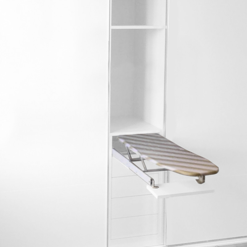 Fondo sotto lavello, pannello da 16 mm, modulo 800 mm, 768x580 mm, Tecnoplastica e Alluminio, Alluminio naturale