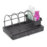 Contenitore per la raccolta differenziata da montare sul fondo ed estraibile automaticamente in cucina 2x14lt, Tecnoplasti