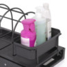 Contenitore per la raccolta differenziata da montare sul fondo ed estraibile automaticamente in cucina 2x14lt, Tecnoplasti