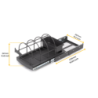 Contenitore per la raccolta differenziata da montare sul fondo ed estraibile automaticamente in cucina 2x14lt, Tecnoplasti
