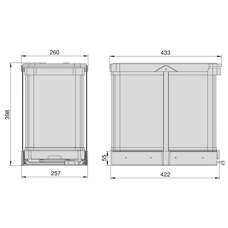 Tavola da stiro Iron 180, pieghevole ed estraibile, girevole, in acciaio e legno, per mobili Iron 180