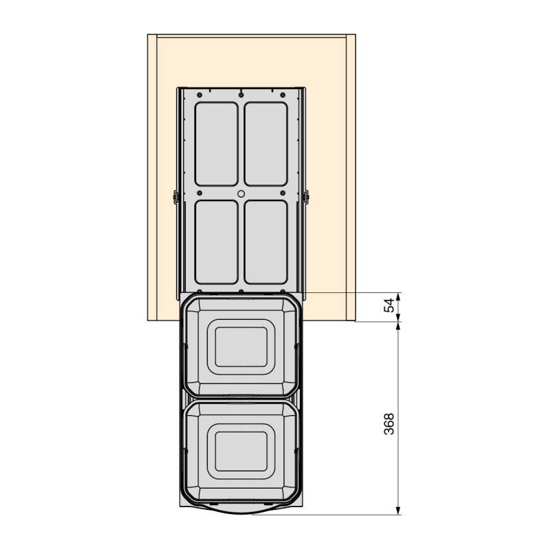 Tavola da stiro Iron 180, pieghevole ed estraibile, girevole, in acciaio e legno, per mobili Iron 180