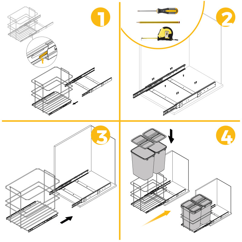 Tavola da stiro pieghevole a muro Iron Wall, girevole 180gr, acciaio e legno, Bianco