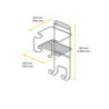 Contenitore per la raccolta differenziata Recycle da montare sul fondo e da estrarre manualmente/automaticamente in cucina