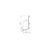 Pattumiera per differenziata Recycle da cucina, 24 L, fissaggio sul fondo ed estrazione manuale/automaticamente, Tecnoplas