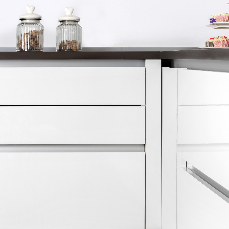 Kit di 8 contenitori organizer Cube per cassetti, Plastica, Trasparente