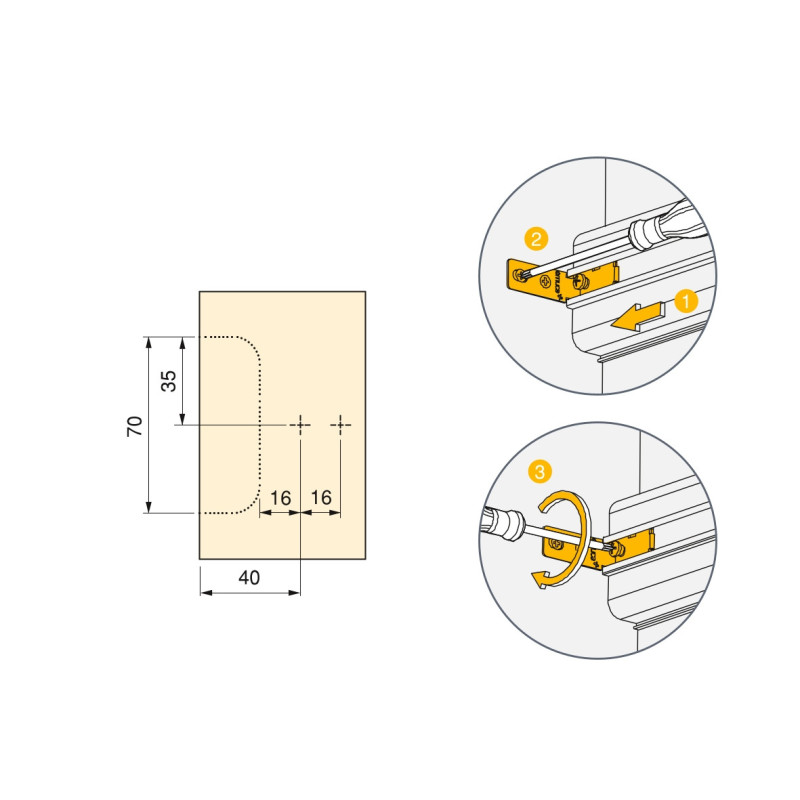Kit di 8 contenitori organizer Cube per cassetti, Plastica, Trasparente