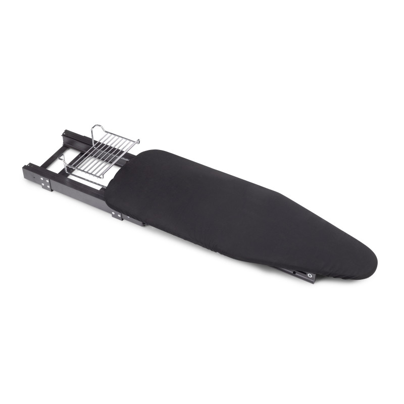 Kit di 2 profili superiori Gola per mobili da cucina, lunghezza 2,35m, con accessori, Alluminio, Verniciato nero
