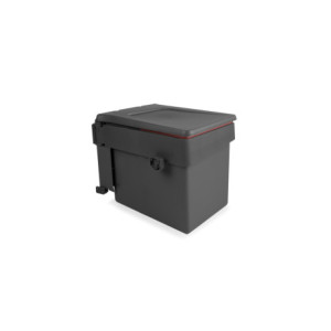 Kit di contenitori per la raccolta differenziata per cassetti da cucina Recycle Altezza Recycle 216 mm, 2x12 lt, 2x6 lt, G