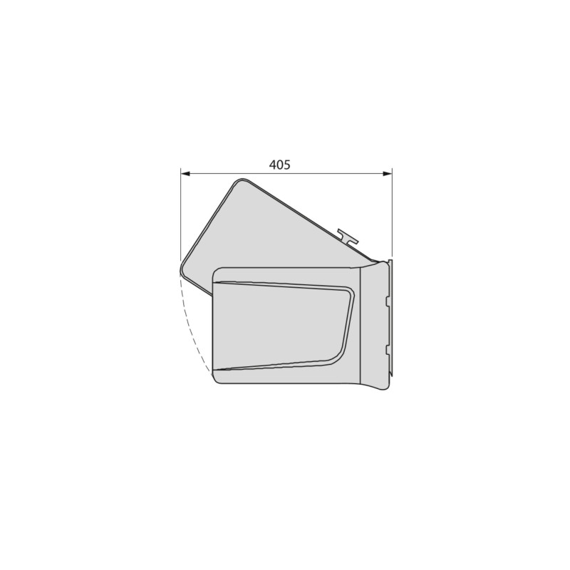 Kit di contenitori per la raccolta differenziata per cassetti da cucina Recycle Altezza Recycle 216 mm, 2x12 lt, 2x6 lt, G