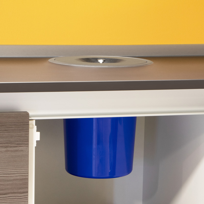 Kit di contenitori per la raccolta differenziata per cassetti da cucina Recycle Altezza Recycle 266 mm, 2x15 lt, 2x7 lt, G