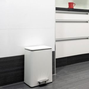 Zoom Recycle, contenitore per rifiuti da incasso per il spessore di lavoro della cucina, 1 contenitore estraibile da 7 lt