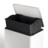 Recycle, contenitore per rifiuti da incasso per il spessore di lavoro della cucina, 1 contenitore estraibile da 7 lt