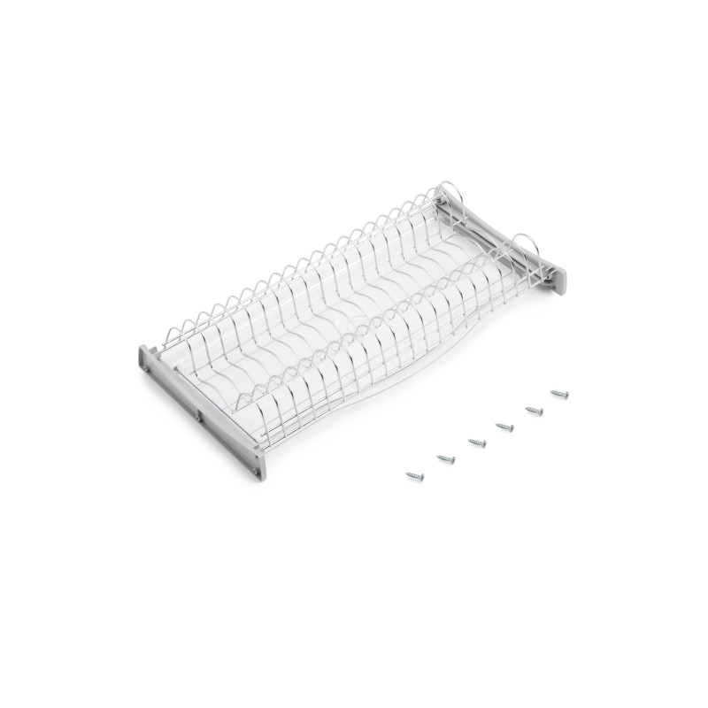 Recycle 1x20lt per il montaggio sul fondo e l'estrazione manuale in cucina, Grigio antracite, Tecnoplastica