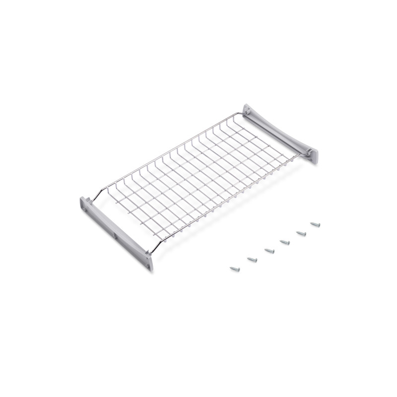 Recycle 1x20lt per il montaggio sul fondo e l'estrazione manuale in cucina, Grigio antracite, Tecnoplastica