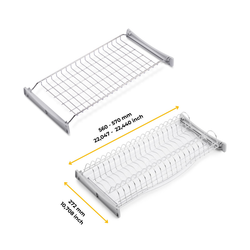 Recycle 1x20lt per il montaggio sul fondo e l'estrazione manuale in cucina, Grigio antracite, Tecnoplastica