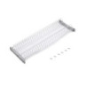 Contenitore per la raccolta differenziata da montare sul fondo ed estraibile manualmente in cucina 2x15lt, Grigio antracit