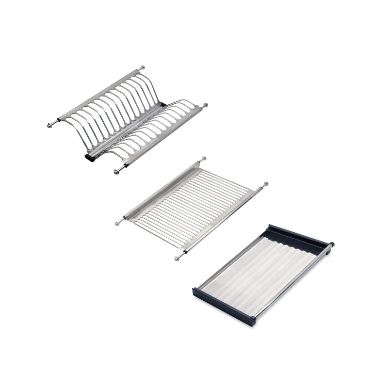 Contenitore per la raccolta differenziata Recycle da montare sul fondo e da estrarre manualmente in cucina Recycle 2x25lt
