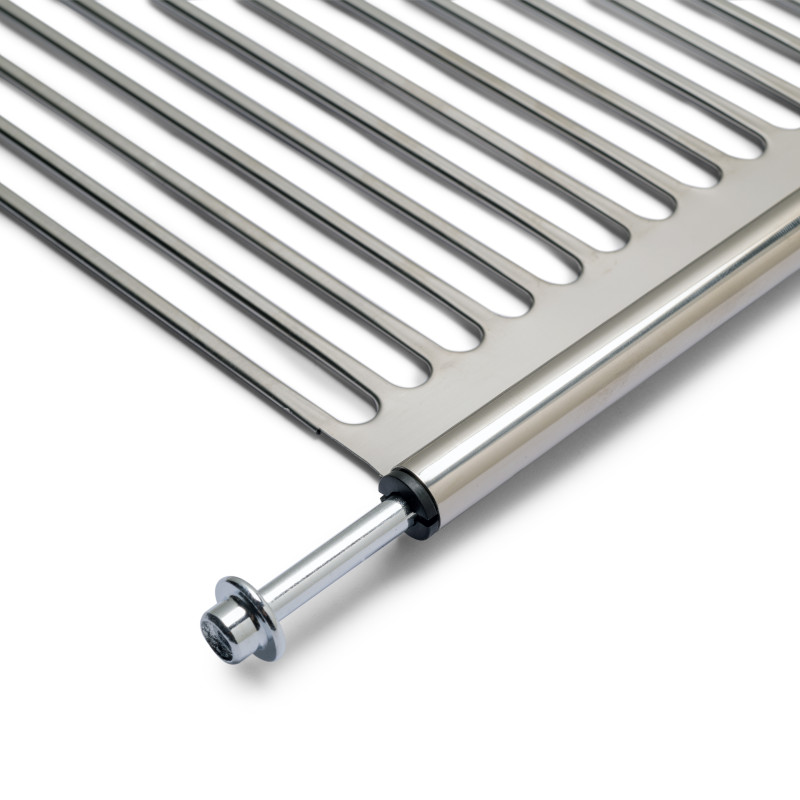 Scolapiatti Suprastar per modulo, 600, Acciaio, Cromato lucido