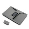 Scolapiatti acciaio inossidabile Drynox, modulo 450 mm, Acciaio inossidabile